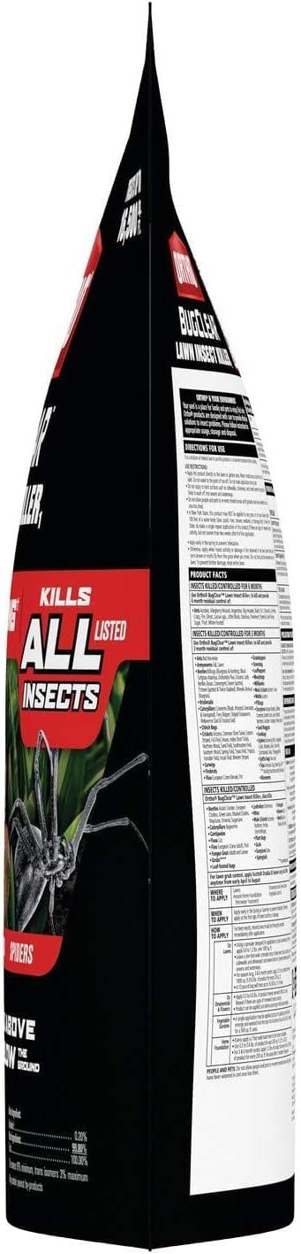 imageOrtho BugClear Lawn Insect Killer1 Kills Ants Spiders Ticks Fleas Armyworms and Grubs Treats up to 16500 sq ft 10 lb1 Count Pack of 2