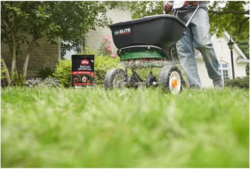 imageOrtho BugClear Lawn Insect Killer1 Kills Ants Spiders Ticks Fleas Armyworms and Grubs Treats up to 16500 sq ft 10 lb10 lb