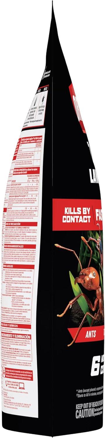 imageOrtho BugClear Lawn Insect Killer1 Kills Ants Spiders Ticks Fleas Armyworms and Grubs Treats up to 16500 sq ft 10 lb10 lb Pack of 4