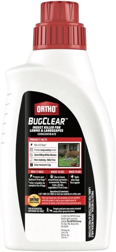 imageOrtho BugClear Lawn Insect Killer1 Kills Ants Spiders Ticks Fleas Armyworms and Grubs Treats up to 16500 sq ft 10 lb32 Ounce
