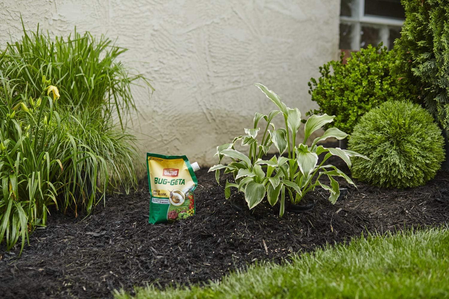 imageOrtho BugGeta Snail ampamp Slug Killer2 Pest Control Stays Effective For Up to 3 Weeks 2 lbs35 lb