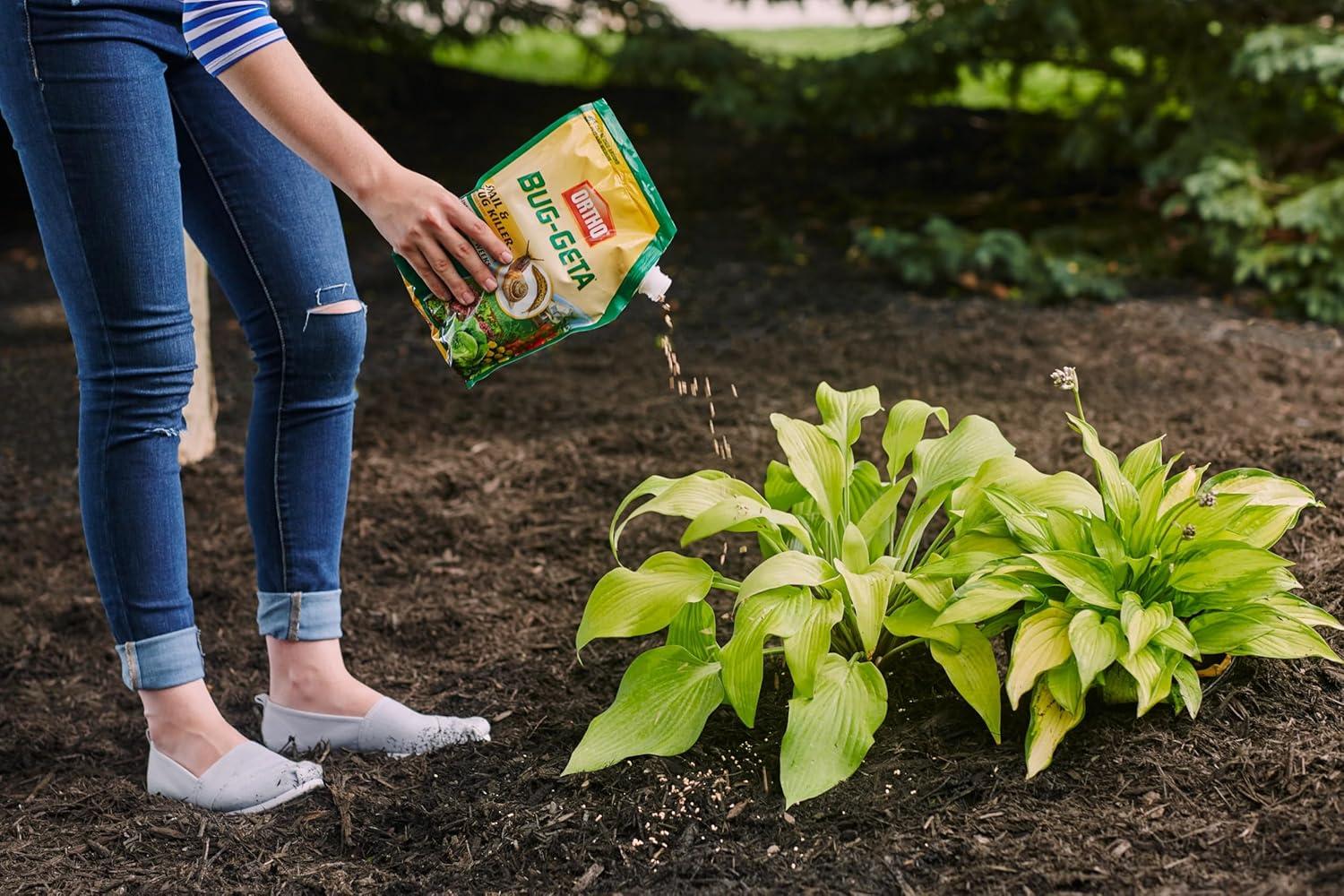 imageOrtho BugGeta Snail ampamp Slug Killer2 Pest Control Stays Effective For Up to 3 Weeks 2 lbs6 lb