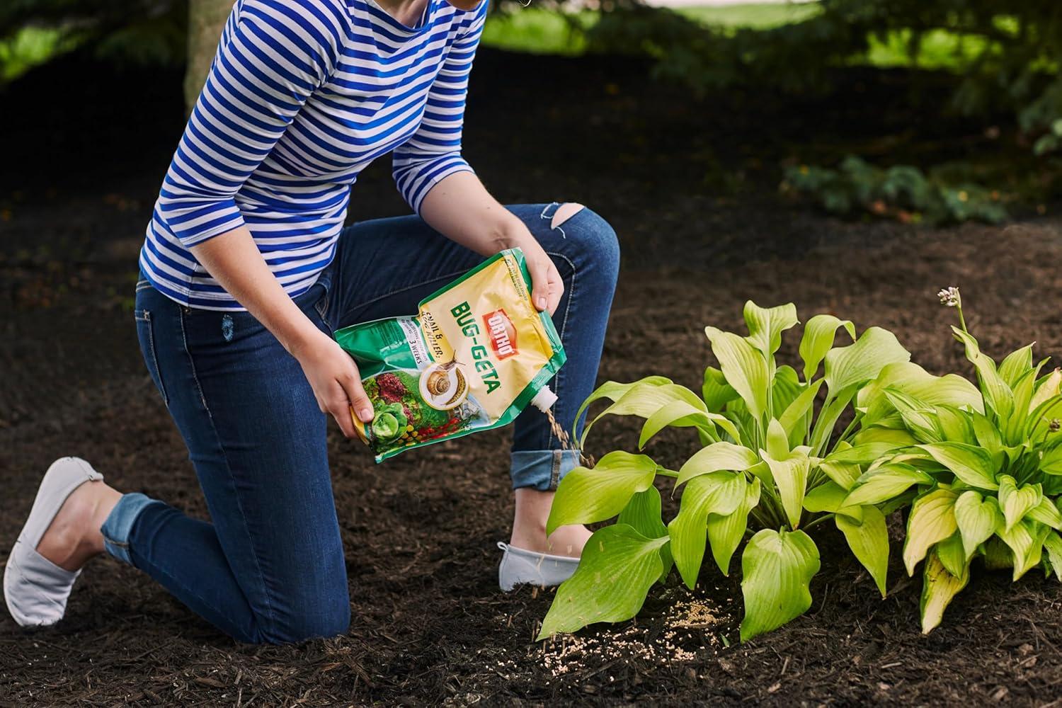 imageOrtho BugGeta Snail ampamp Slug Killer2 Pest Control Stays Effective For Up to 3 Weeks 2 lbs6 lb