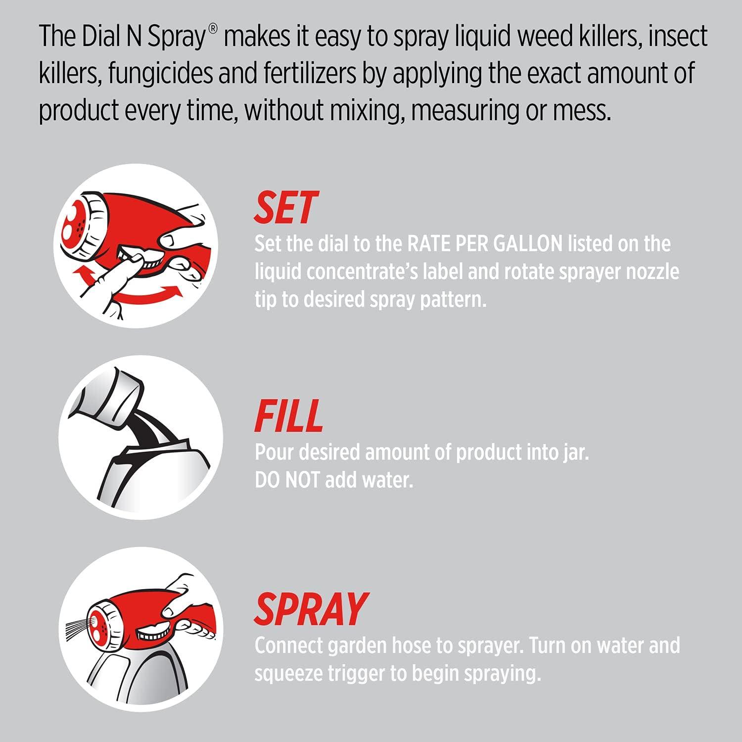 imageOrtho Dial N Spray Hose End Sprayer 6Pack