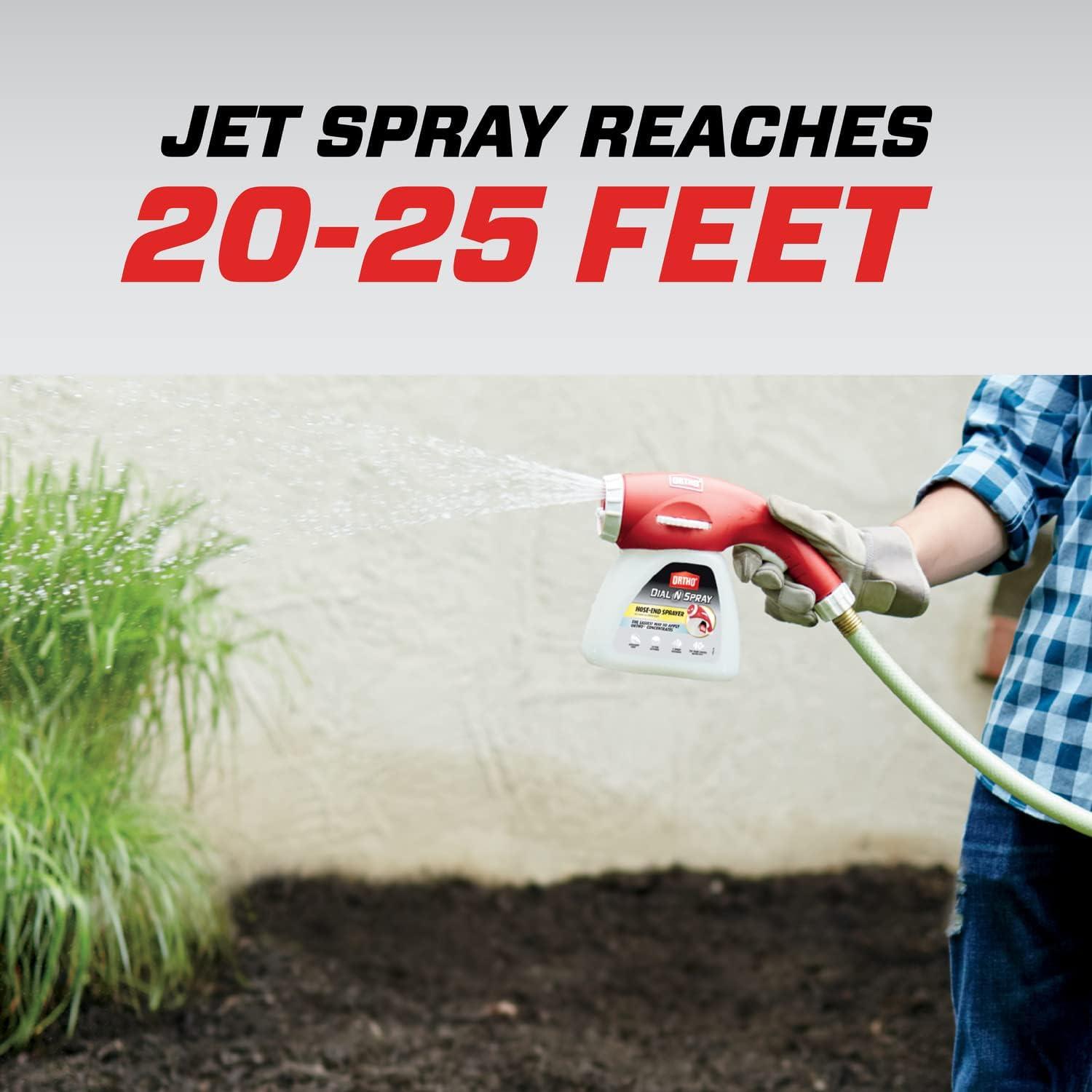 imageOrtho Dial N Spray HoseEnd Sprayer for Liquid Weed and Insect Killer Fungicide Fertilizer with 14 Dilution Settings1 Pack