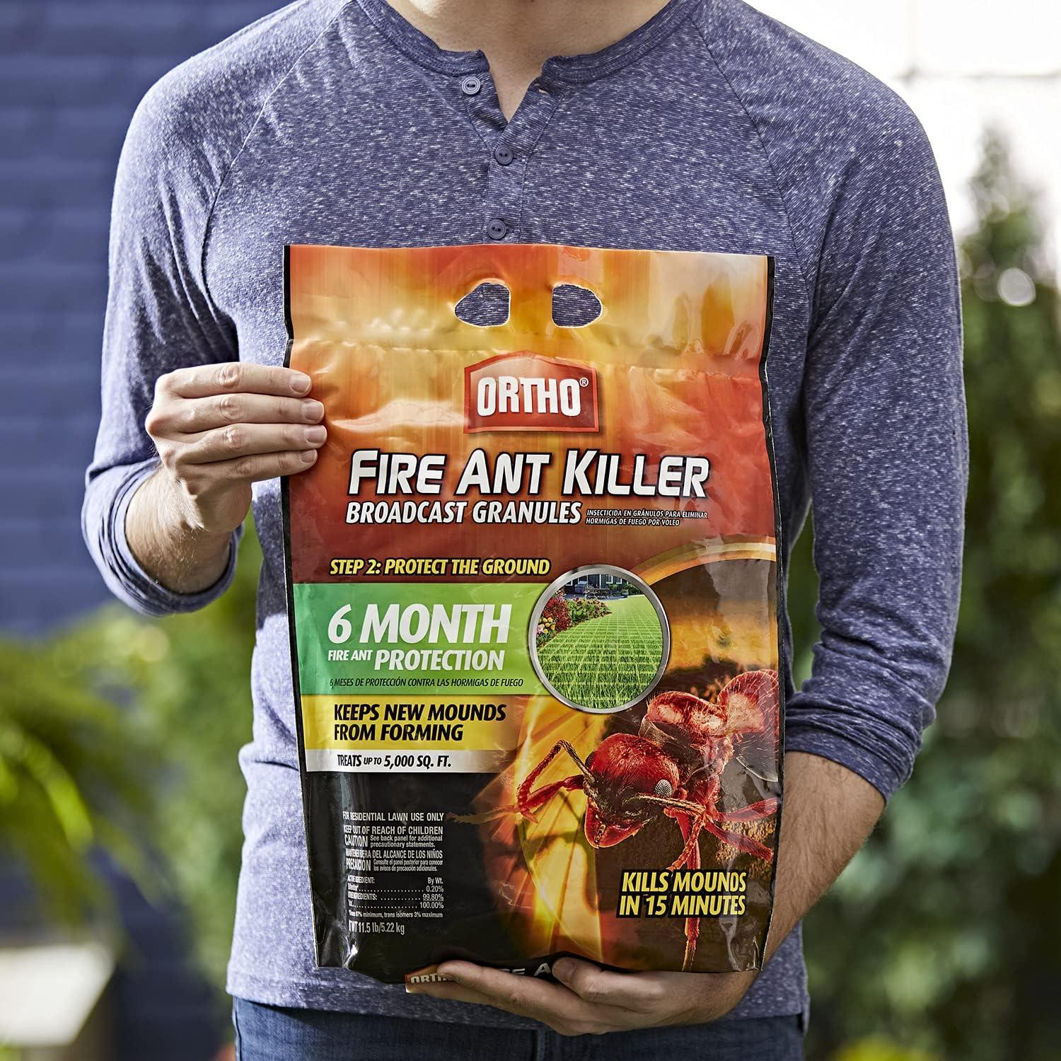 imageOrtho Fire Ant Killer Mound Treatment1 Kills Mounds and the Queen Use on Lawns Ornamentals and Flower Gardens 3 lb115 LB
