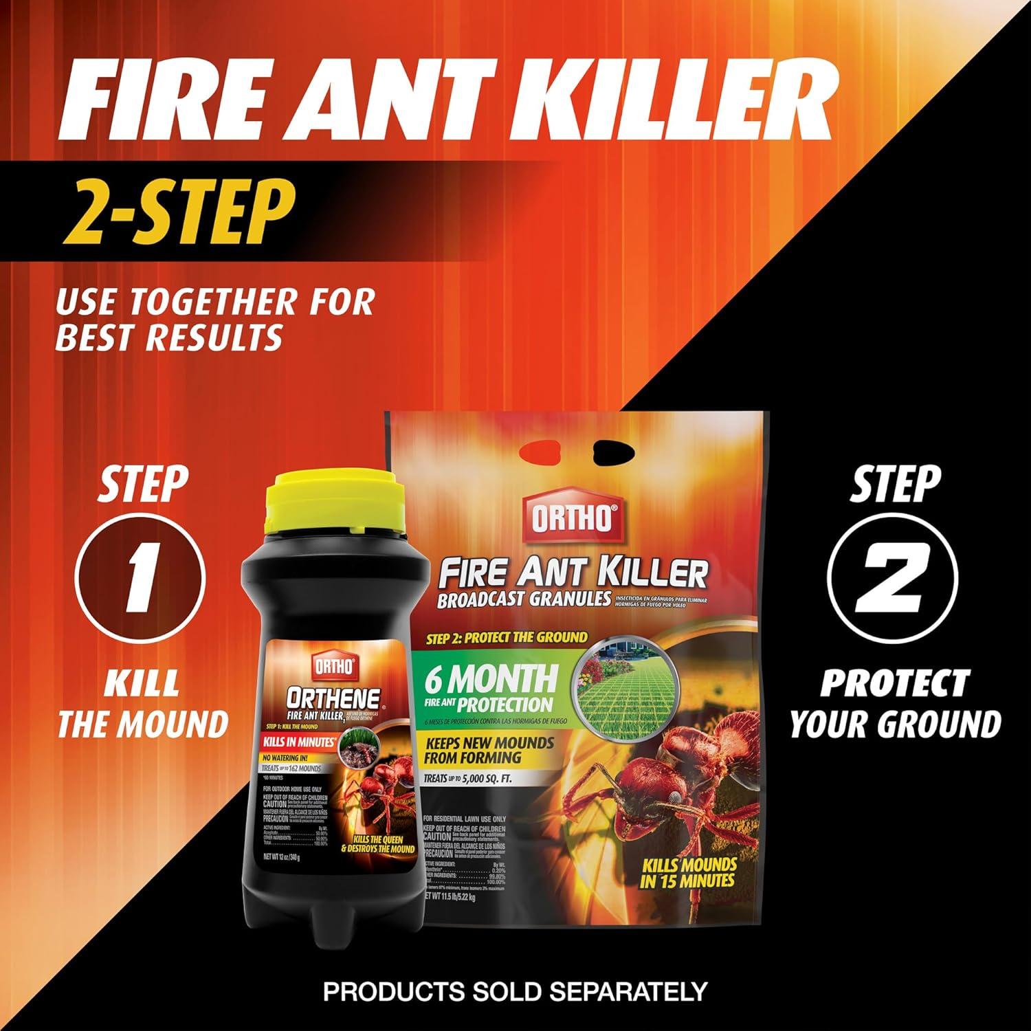 imageOrtho Fire Ant Killer Mound Treatment1 Kills Mounds and the Queen Use on Lawns Ornamentals and Flower Gardens 3 lb14 oz