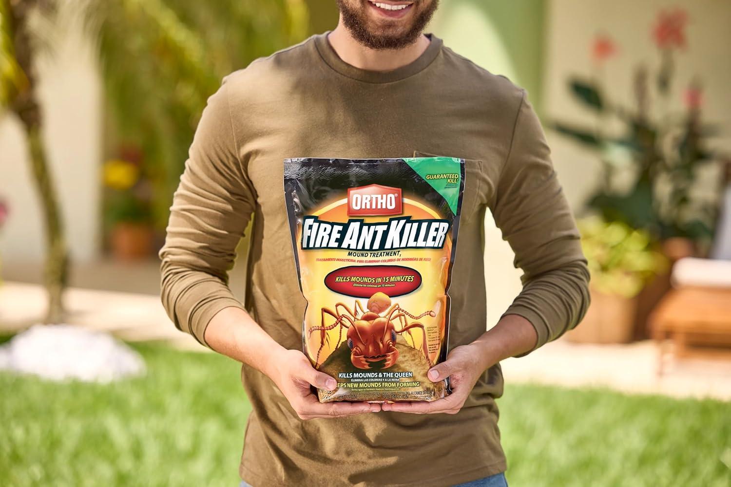 imageOrtho Fire Ant Killer Mound Treatment1 Kills Mounds and the Queen Use on Lawns Ornamentals and Flower Gardens 3 lb3 LB