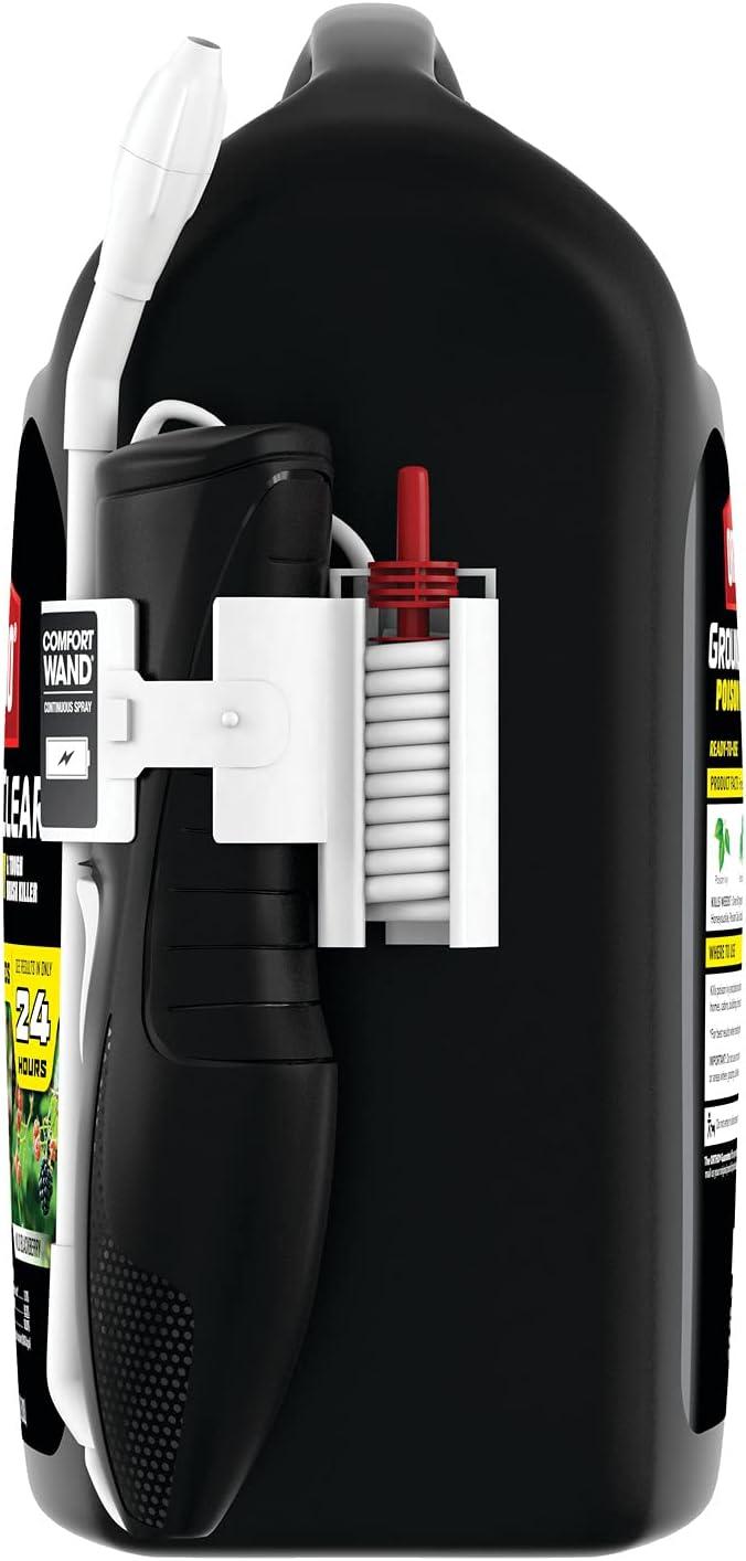 imageOrtho GroundClear Poison Ivy ampamp Tough Brush Killer  Ready to Use with Comfort Wand Poison Ivy Killer Also Kills Poison Oak Kudzu Wild Blackberry Vines ampamp More 133 gal133 gal