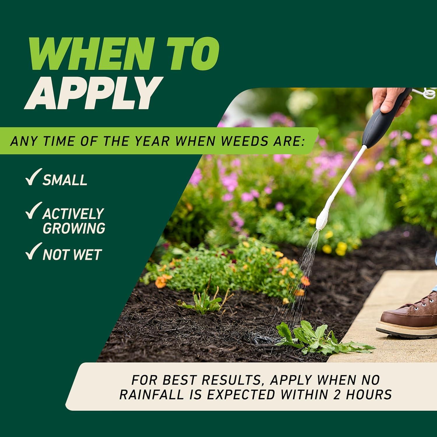 imageOrtho GroundClear Weed and Grass Killer2 Concentrate Kills Dandelions Chickweed Crabgrass Moss and More in Patios and Landscapes OMRI Listed 32 fl ozRefill