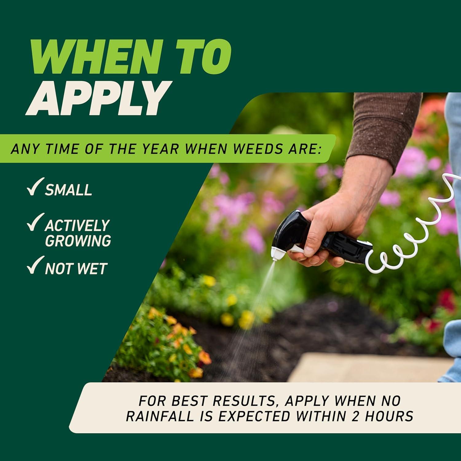 imageOrtho GroundClear Weed and Grass Killer2 Concentrate Kills Dandelions Chickweed Crabgrass Moss and More in Patios and Landscapes OMRI Listed 32 fl ozTrigger