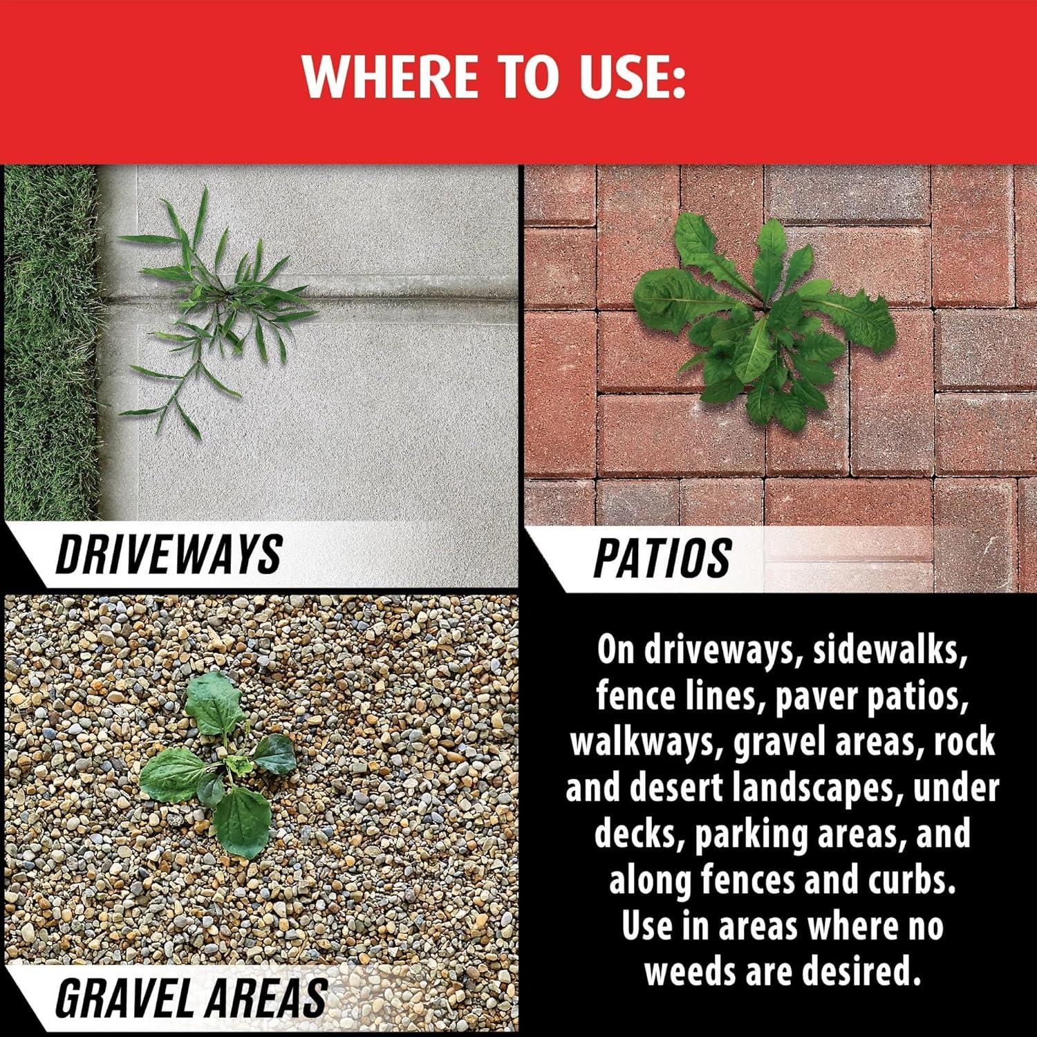 imageOrtho GroundClear Year Long Vegetation Killer2 Concentrate Kills and Prevents Weeds Up to 1 Year 2 gal2 gal