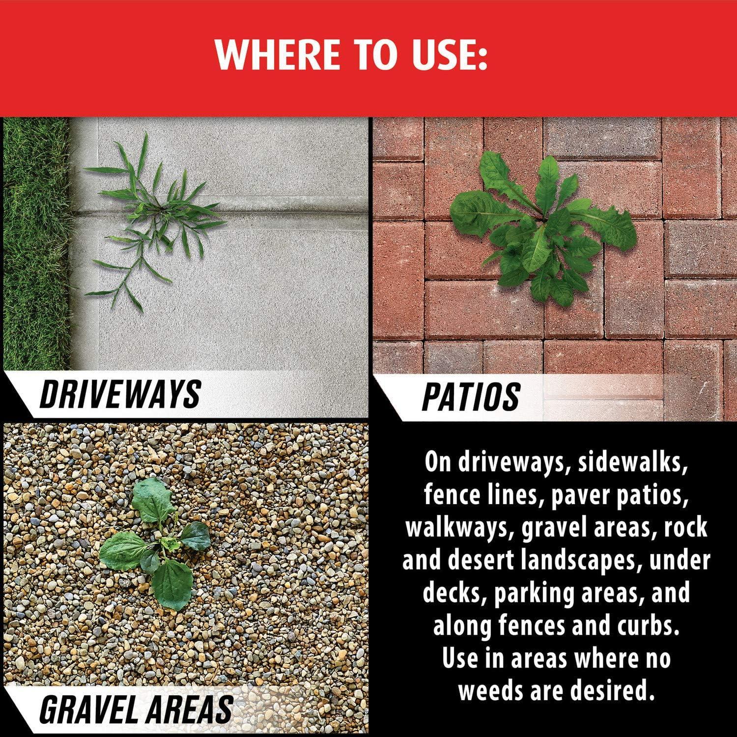 imageOrtho GroundClear Year Long Vegetation Killer2 Concentrate Kills and Prevents Weeds Up to 1 Year 2 gal32 oz