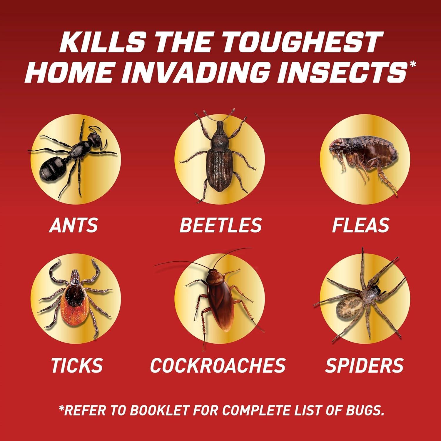 imageOrtho Home Defense Insect Killer for Indoor and Perimeter Refill2 Controls Ants Roaches Spiders and More 1 gal1Pack