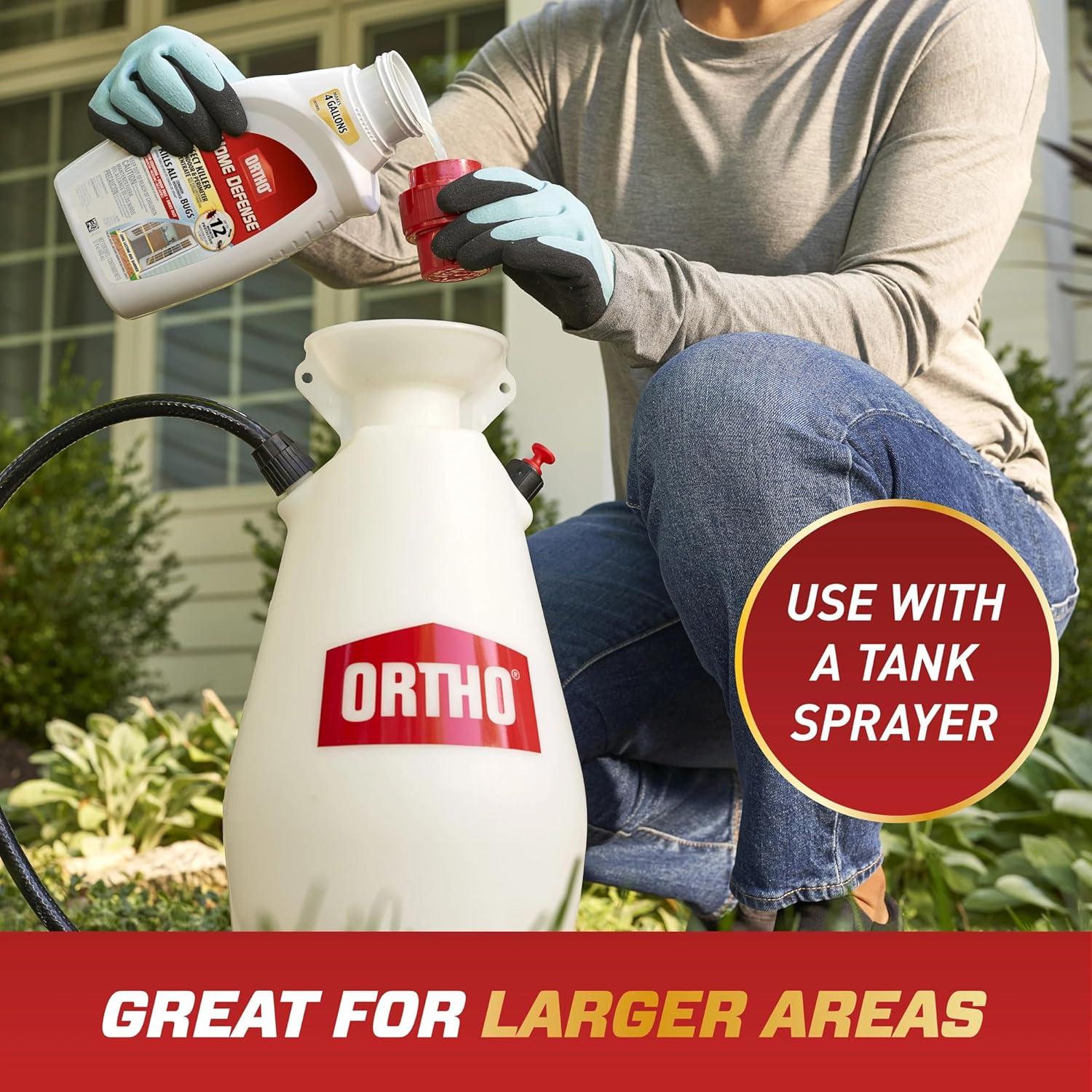 imageOrtho Home Defense Insect Killer for Indoor and Perimeter Refill2 Controls Ants Roaches Spiders and More 1 gal1Pack