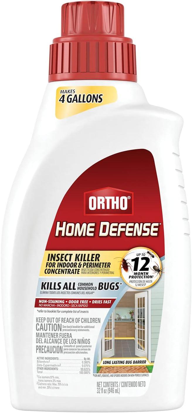 imageOrtho Home Defense Insect Killer for Indoor and Perimeter Refill2 Controls Ants Roaches Spiders and More 1 gal1Pack