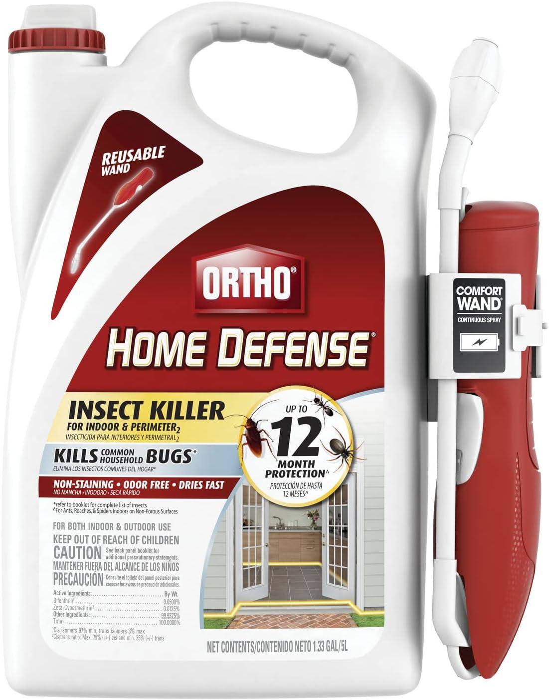 imageOrtho Home Defense Insect Killer for Indoor and Perimeter Refill2 Controls Ants Roaches Spiders and More 1 gal1Pack