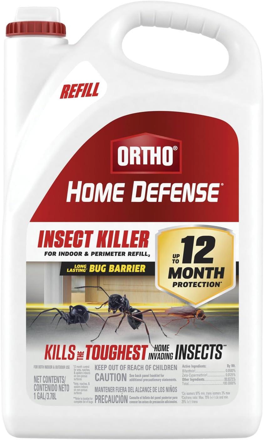 imageOrtho Home Defense Insect Killer for Indoor and Perimeter Refill2 Controls Ants Roaches Spiders and More 1 gal1Pack