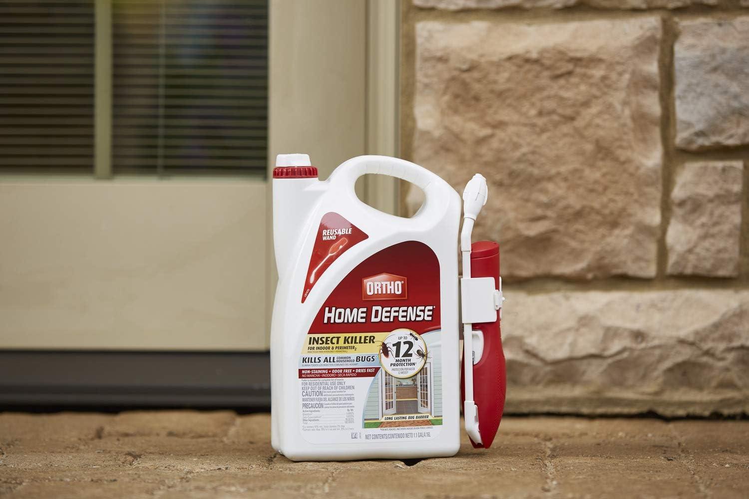 imageOrtho Home Defense Insect Killer for Indoor and Perimeter Refill2 Controls Ants Roaches Spiders and More 1 gal2Pack