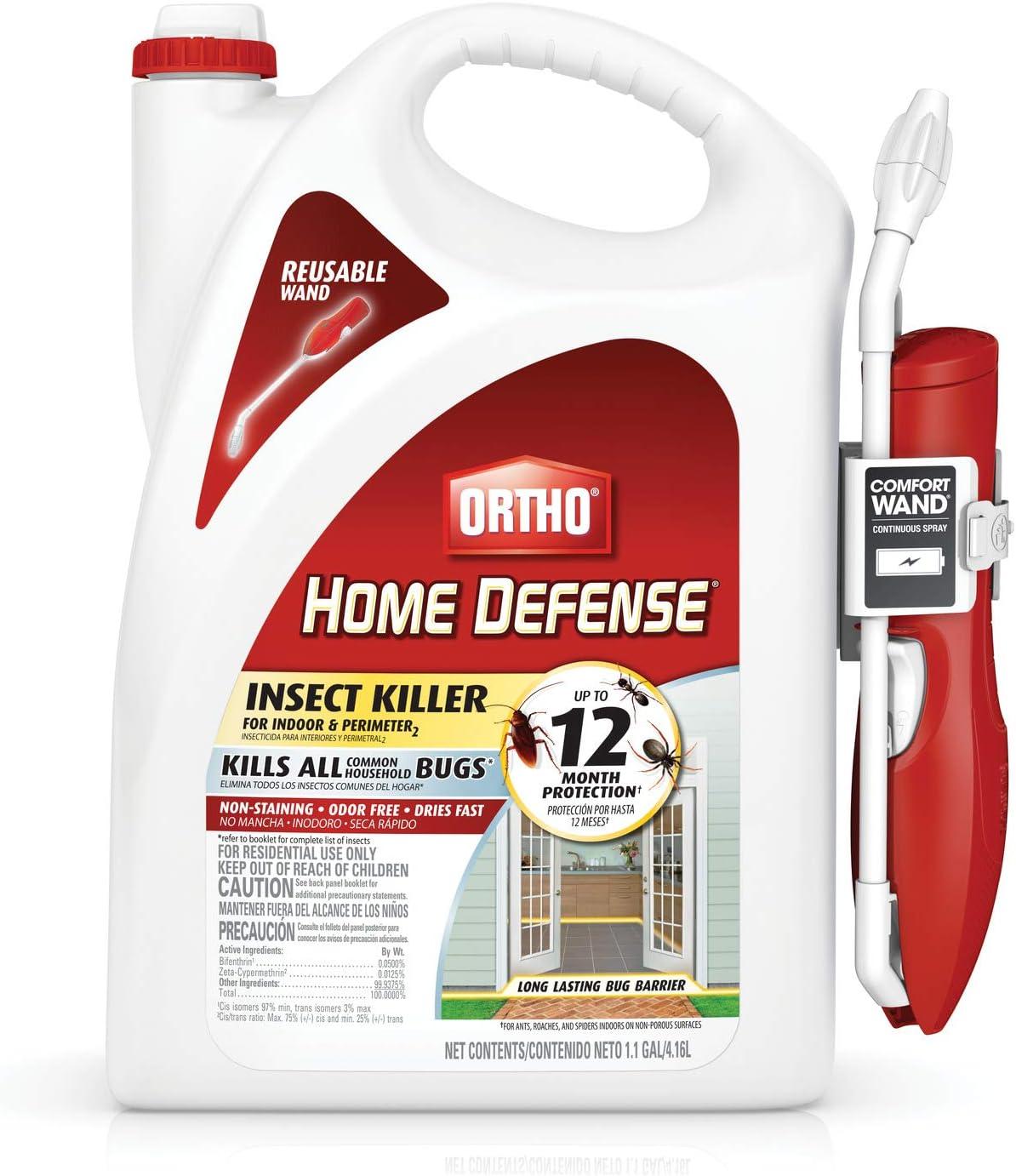 imageOrtho Home Defense Insect Killer for Indoor and Perimeter Refill2 Controls Ants Roaches Spiders and More 1 gal2Pack