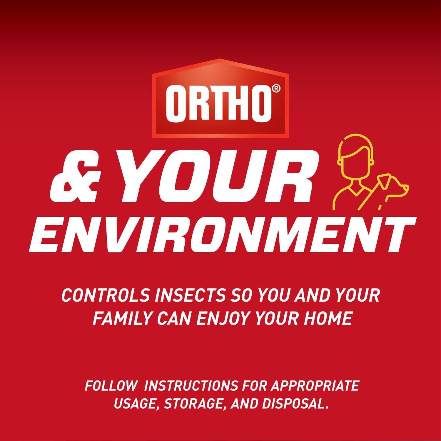 imageOrtho Home Defense Insect Killer for Indoor and Perimeter Refill2 Controls Ants Roaches Spiders and More 1 gal2Pack