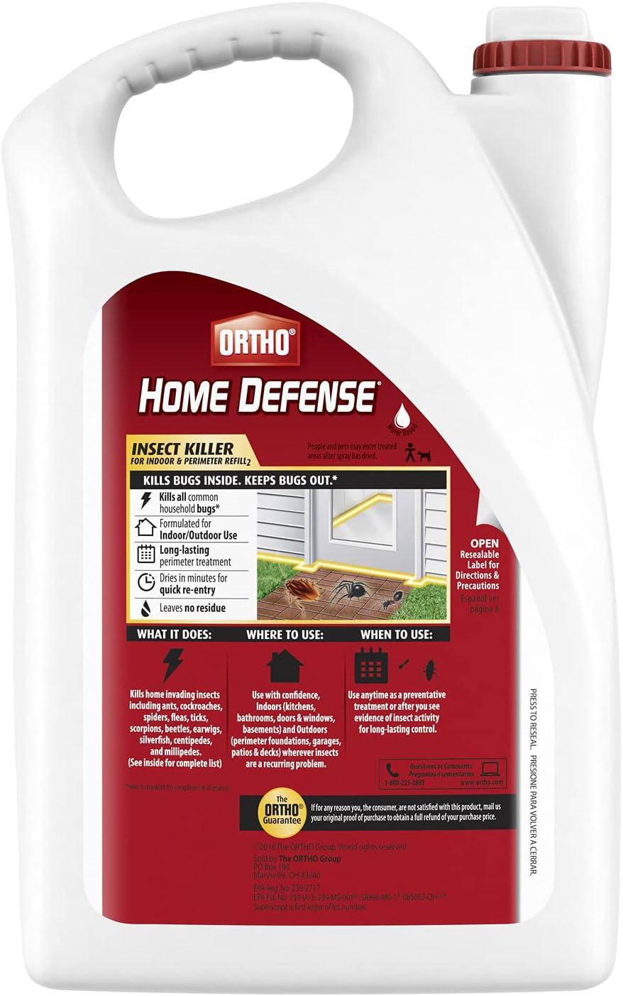 imageOrtho Home Defense Insect Killer for Indoor and Perimeter2 Controls Ants Roaches Spiders and More 1 galRefill