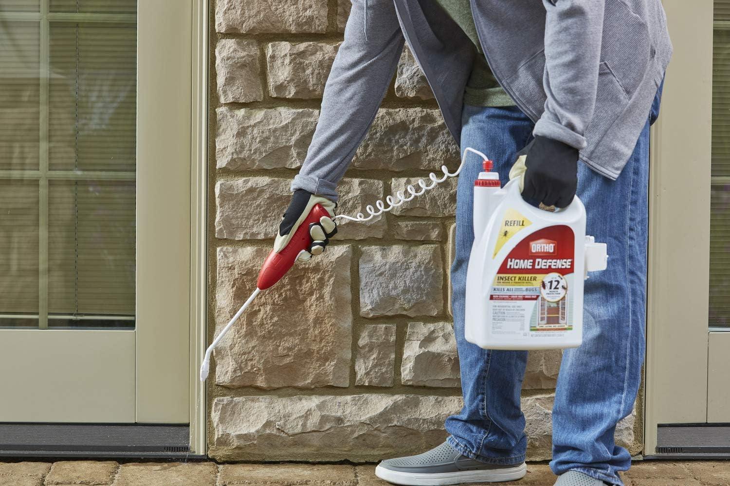 imageOrtho Home Defense Insect Killer for Indoor and Perimeter2 Controls Ants Roaches Spiders and More 1 galRefill