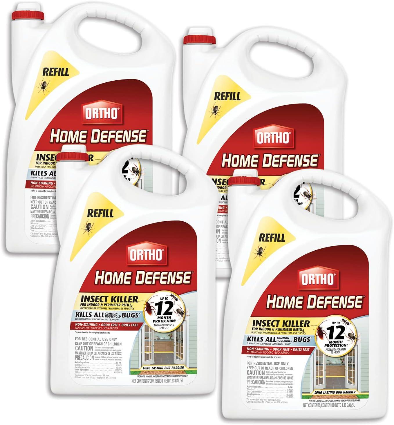 imageOrtho Home Defense Insect Killer for Indoor and Perimeter2 Controls Ants Roaches Spiders and More 1 galRefill