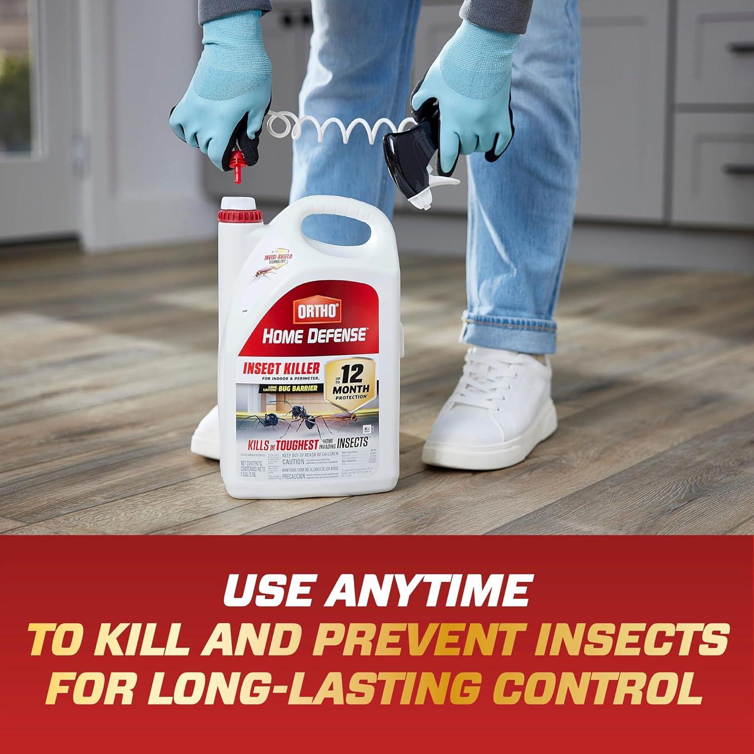 imageOrtho Home Defense Insect Killer for Indoor and Perimeter2 Controls Ants Roaches Spiders and More 1 galTrigger