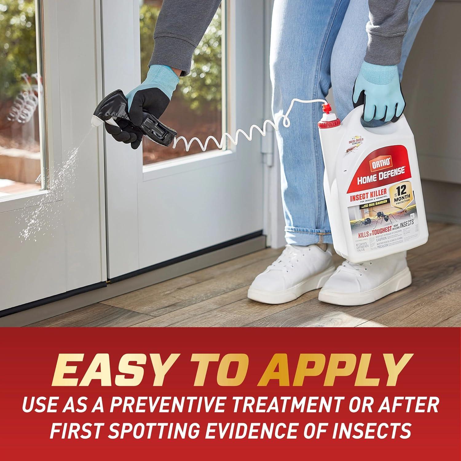 imageOrtho Home Defense Insect Killer for Indoor and Perimeter2 Controls Ants Roaches Spiders and More 1 galTrigger