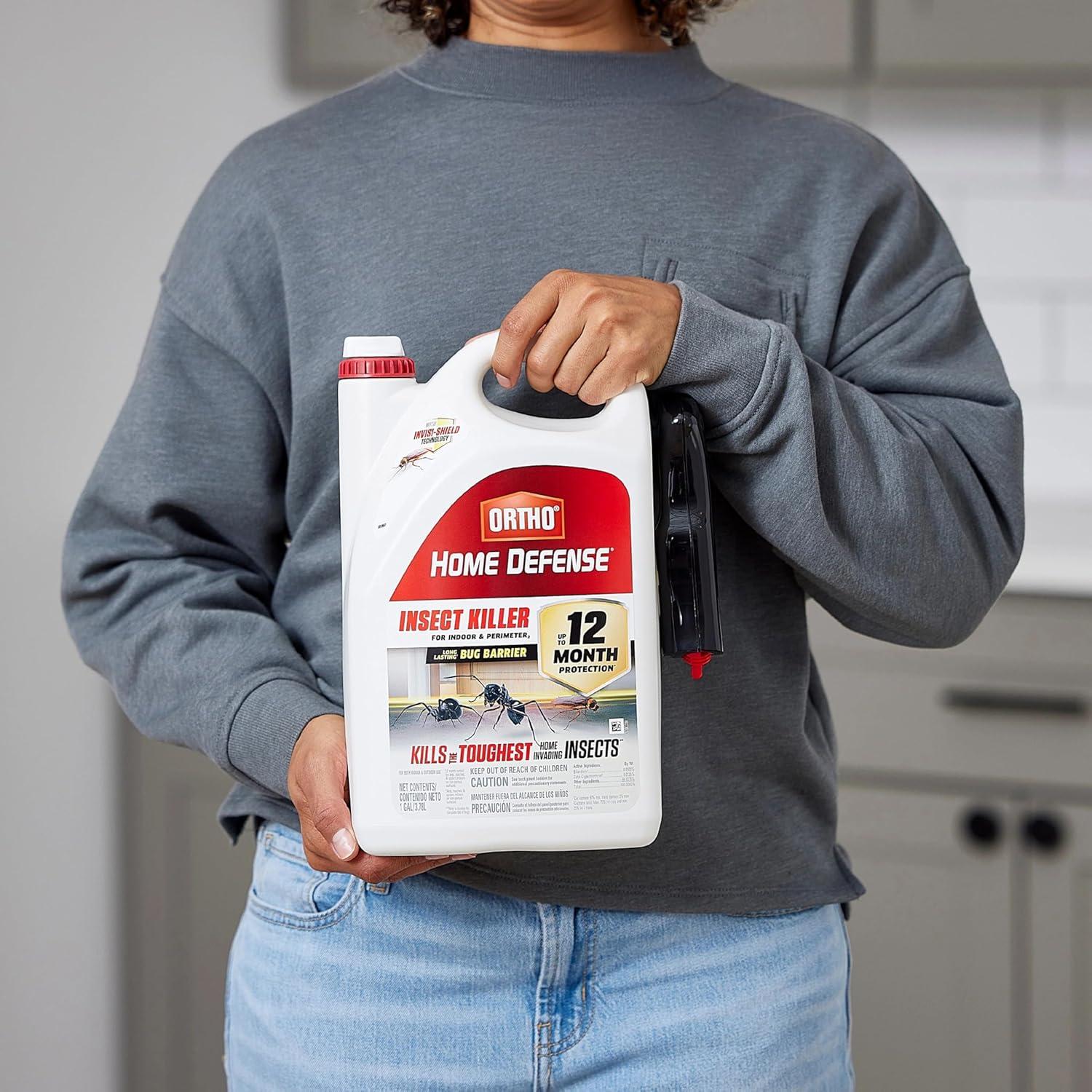 imageOrtho Home Defense Insect Killer for Indoor and Perimeter2 Controls Ants Roaches Spiders and More 1 galTrigger
