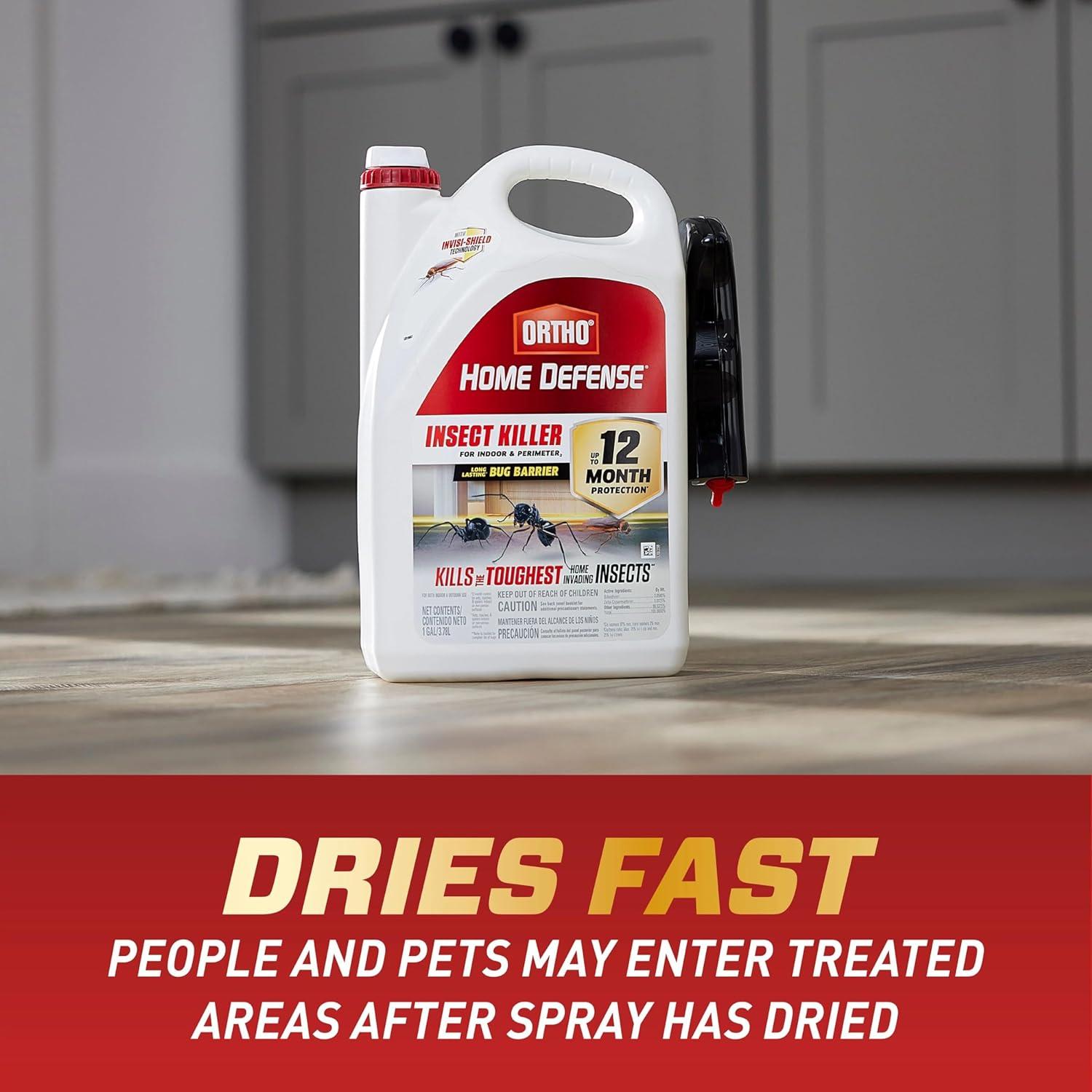 imageOrtho Home Defense Insect Killer for Indoor and Perimeter2 Controls Ants Roaches Spiders and More 1 galTrigger