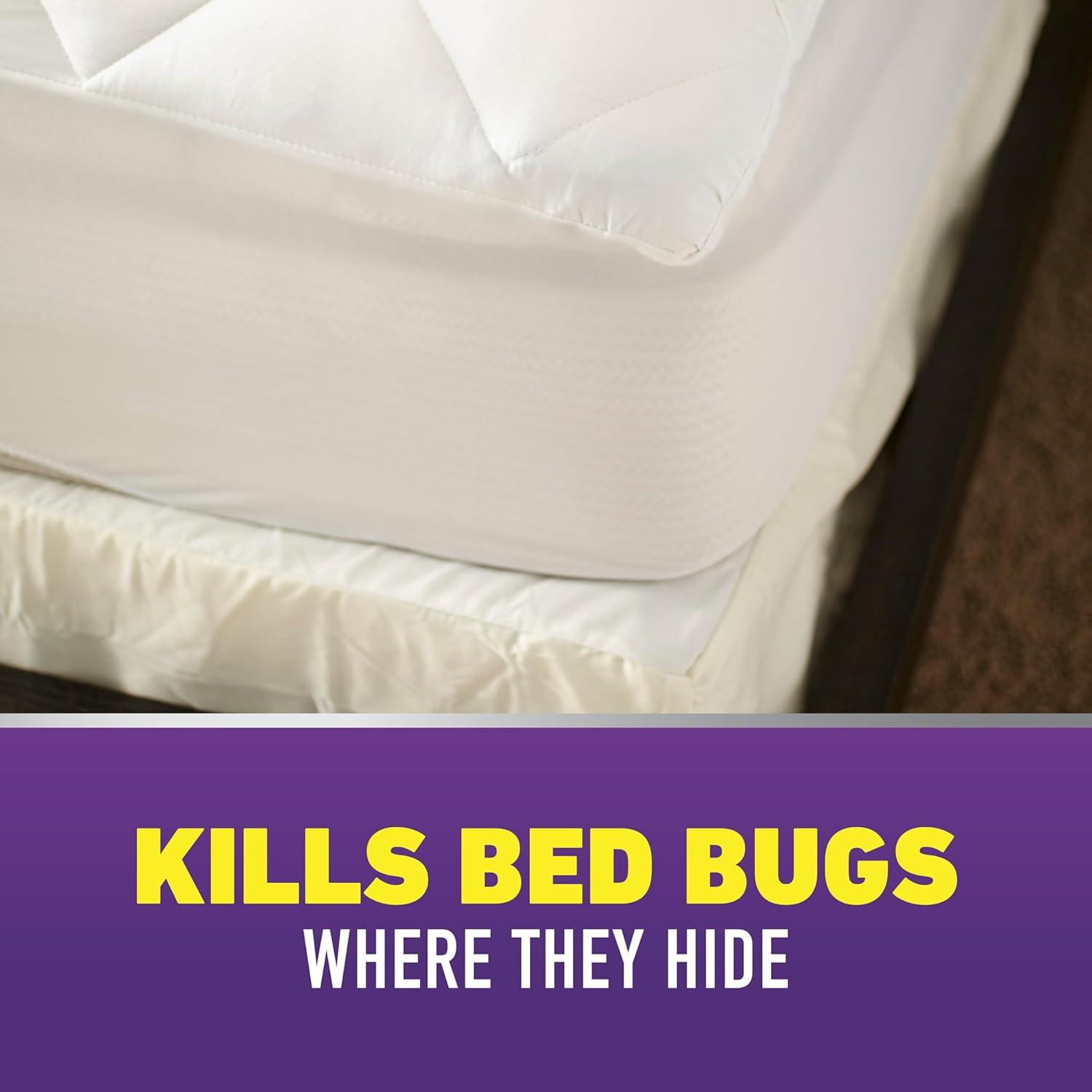 imageOrtho Home Defense Max Bed Bug Flea and Tick Killer with Comfort Wand Bed Bug Spray Kills Bed Bug Eggs Fleas and Ticks 1 gal1Pack