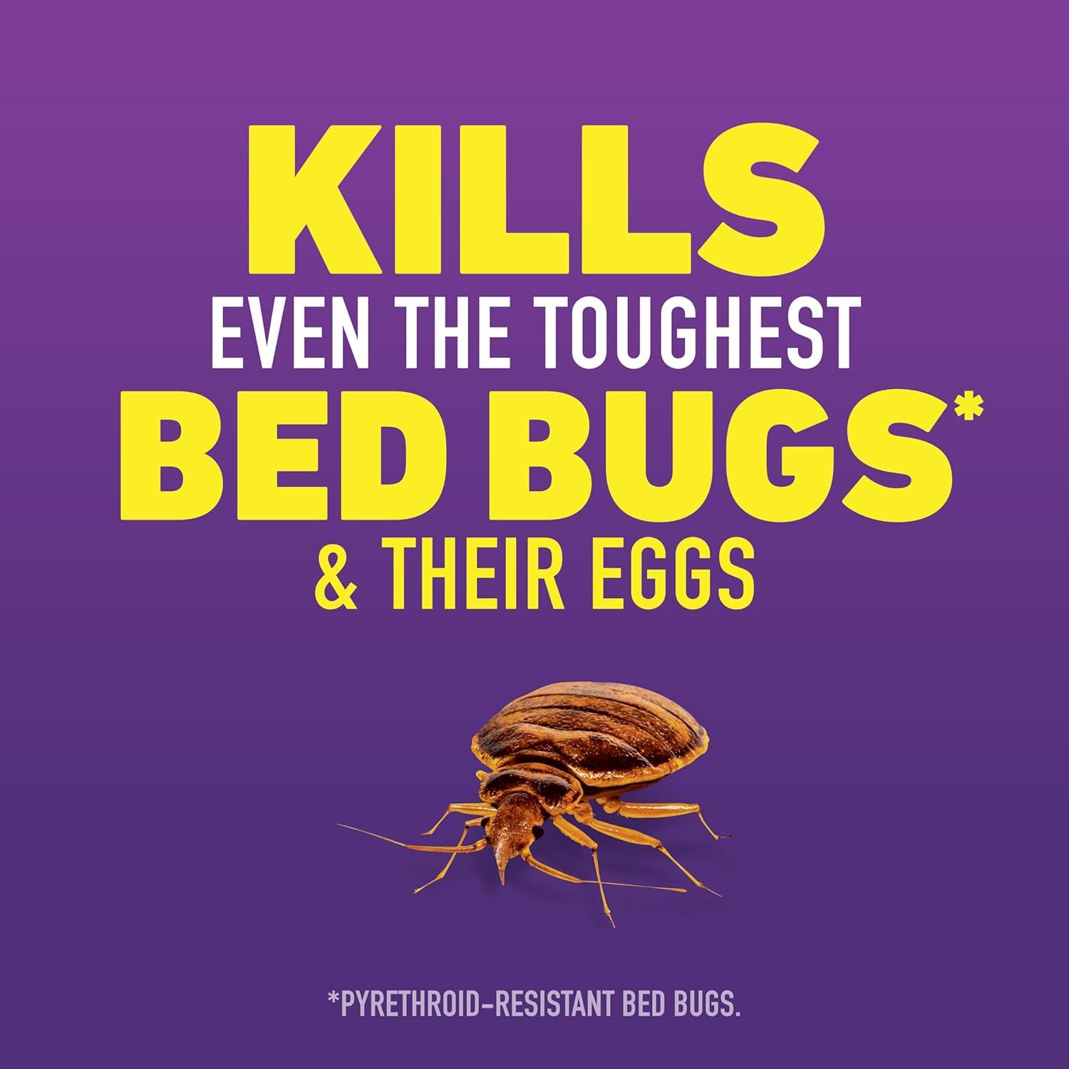 imageOrtho Home Defense Max Bed Bug Flea and Tick Killer with Comfort Wand Bed Bug Spray Kills Bed Bug Eggs Fleas and Ticks 1 gal1Pack