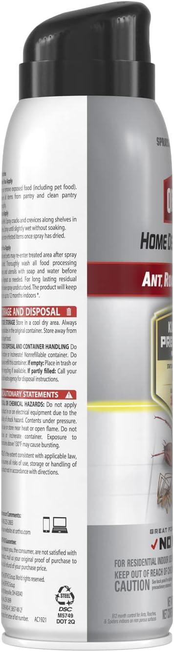 imageOrtho Home Defense Max Indoor Insect Barrier with Extended Reach Comfort Wand Kills Ants Roaches Spiders Fleas and Ticks 1 gal2Pack