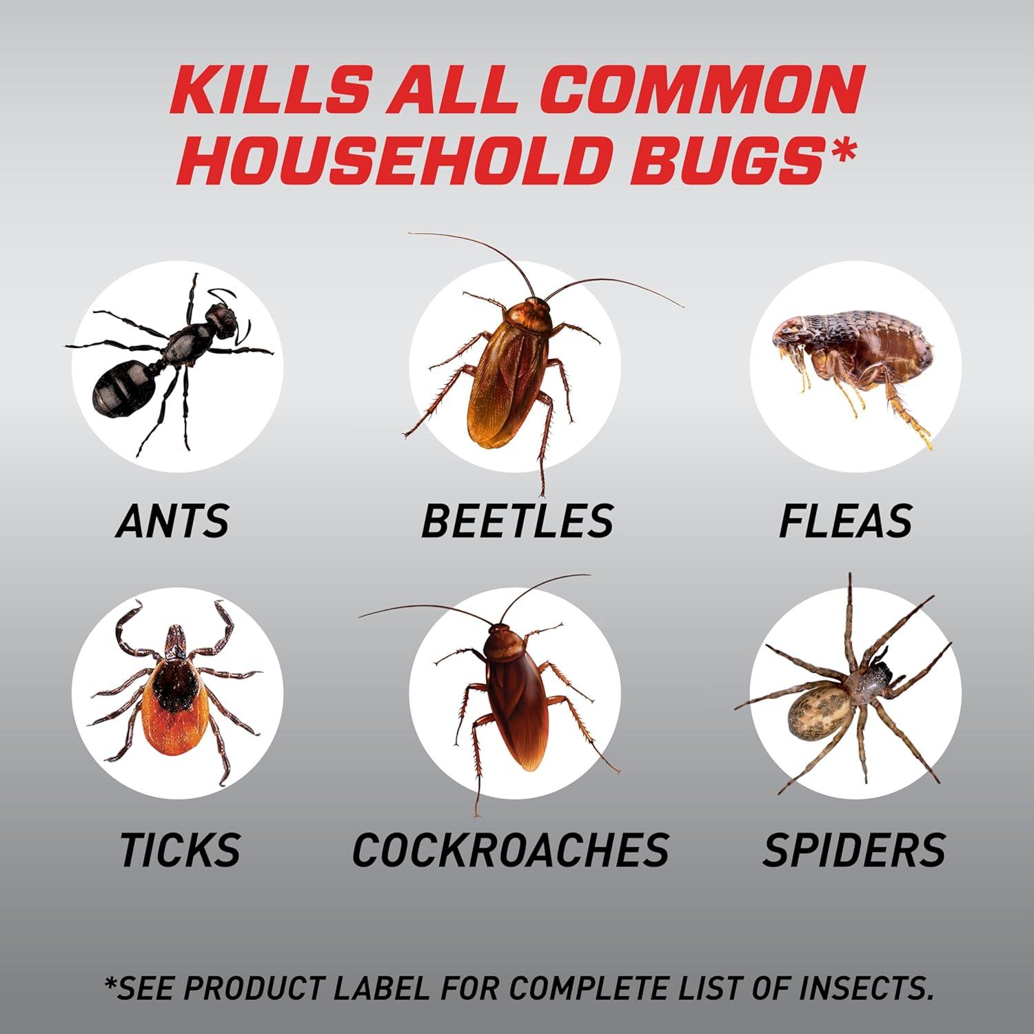 imageOrtho Home Defense Max Indoor Insect Barrier with Extended Reach Comfort Wand Kills Ants Roaches Spiders Fleas and Ticks 1 gal2Pack