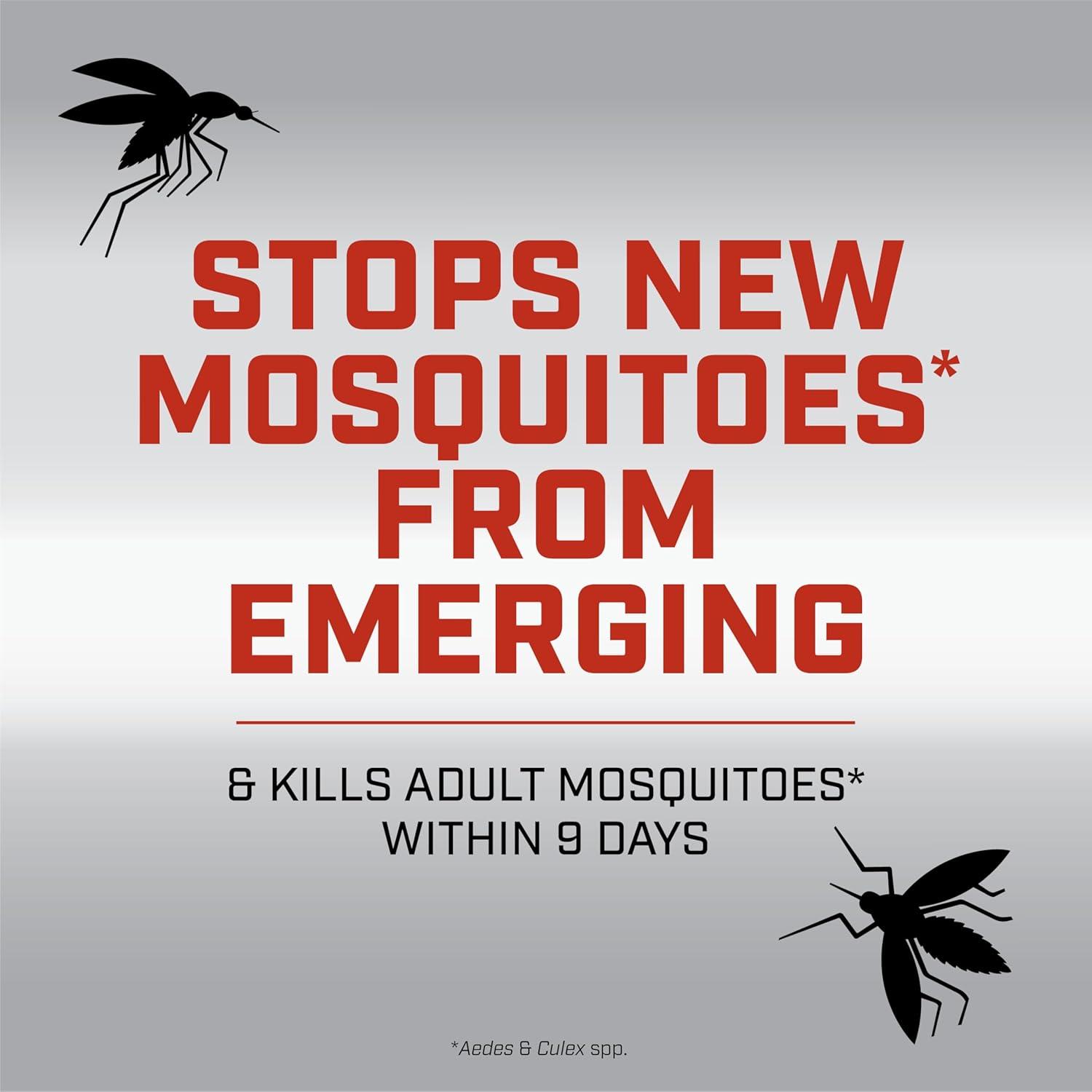 imageOrtho Home Defense Mosquito Kill and Prevent Controls Mosquitoes and Larvae Silent EasytoUse Protects up to 4300 sq ft 1 Mosquito Station and 2 Bands for 2 Months ProtectionStation  Refills