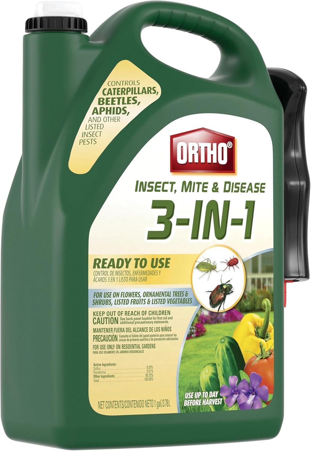 imageOrtho Insect Mite ampamp Disease 3in1 ReadyToUse 1 gal128 Fl Oz Pack of 1