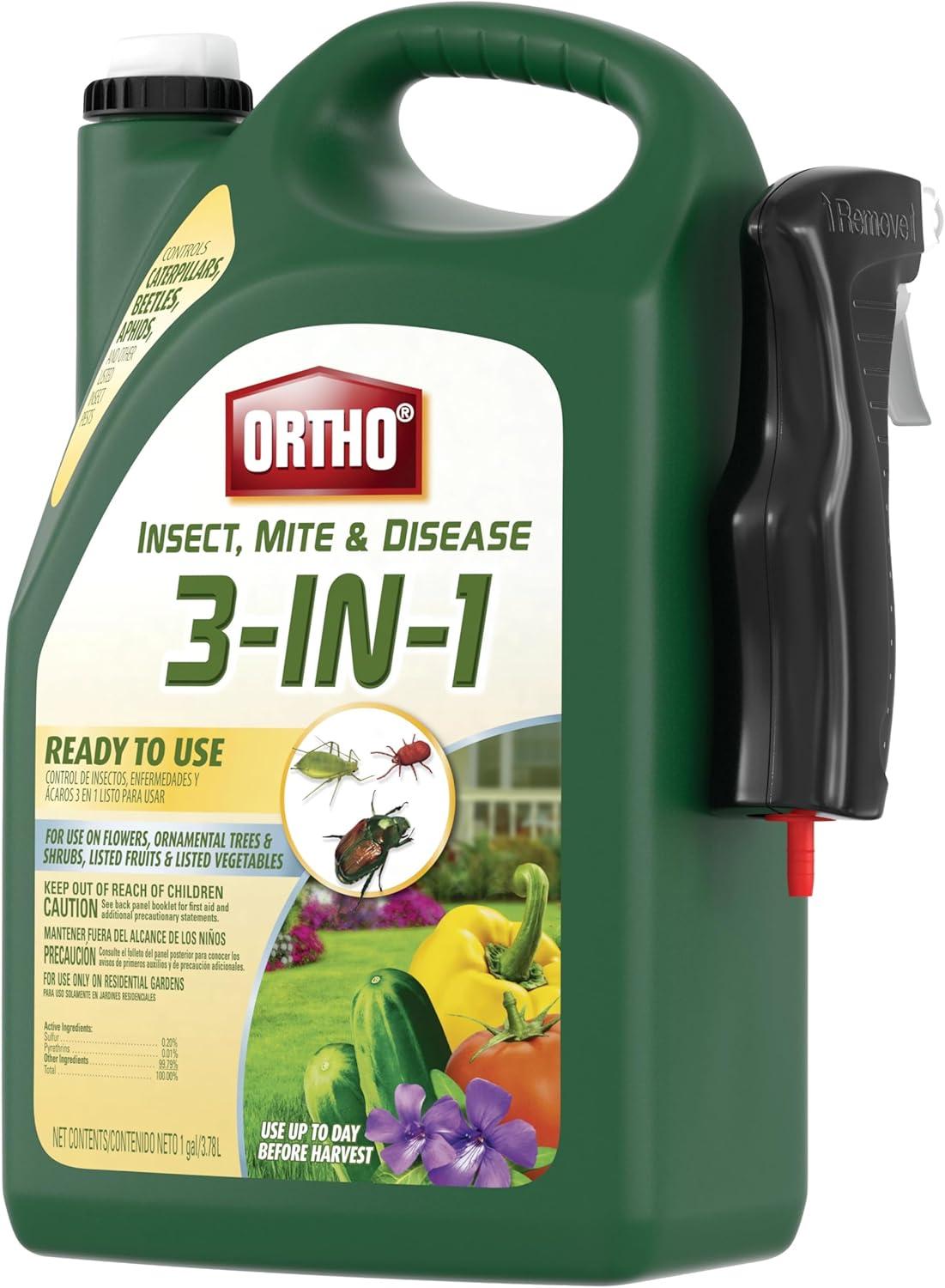 imageOrtho Insect Mite ampamp Disease 3in1 ReadyToUse 1 gal128 Fl Oz Pack of 1