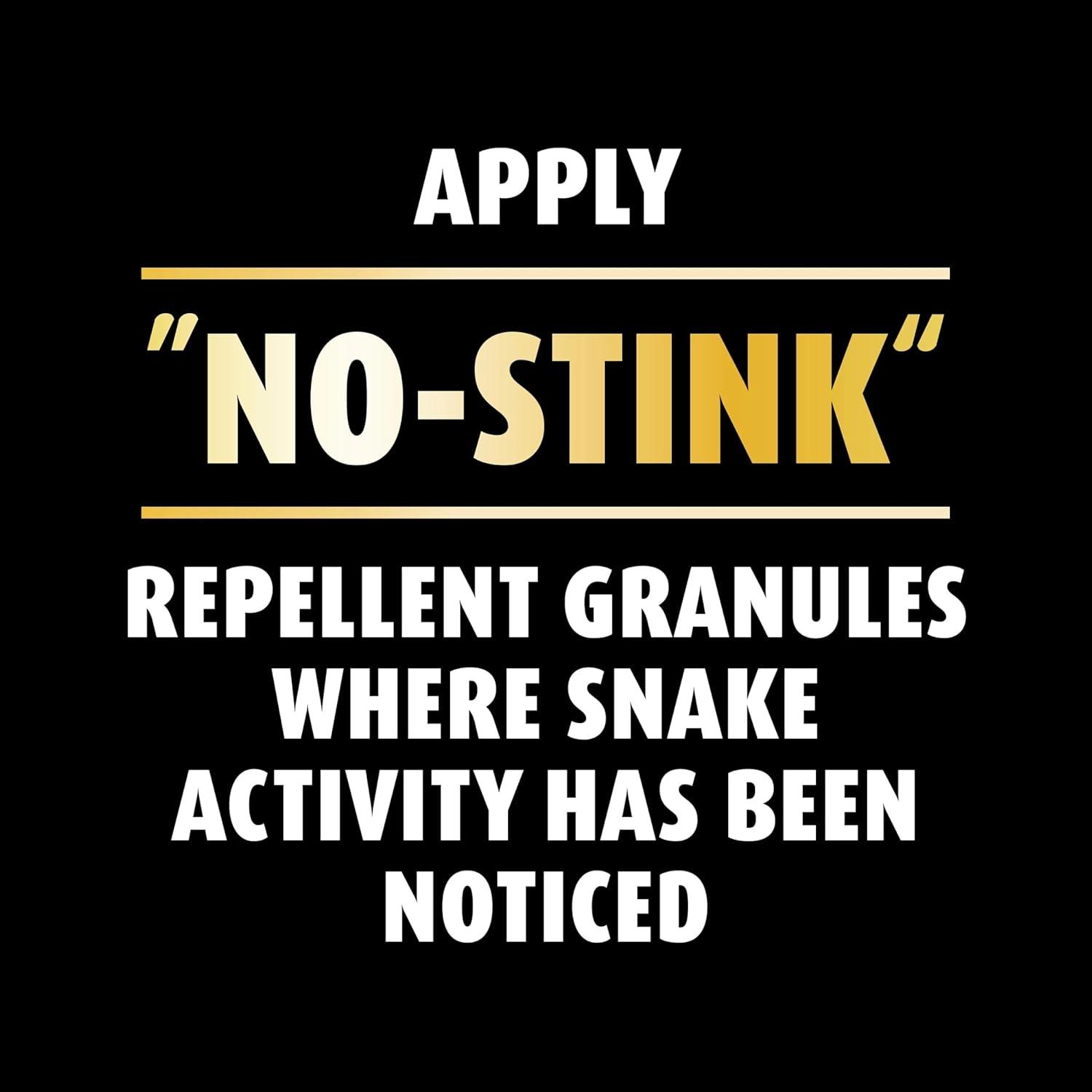 imageOrtho Snake B Gon1  Snake Repellent Granules NoStink Formula Covers Up to 1440 sq ft 2 lbs 2Pack32 Ounce Pack of 2