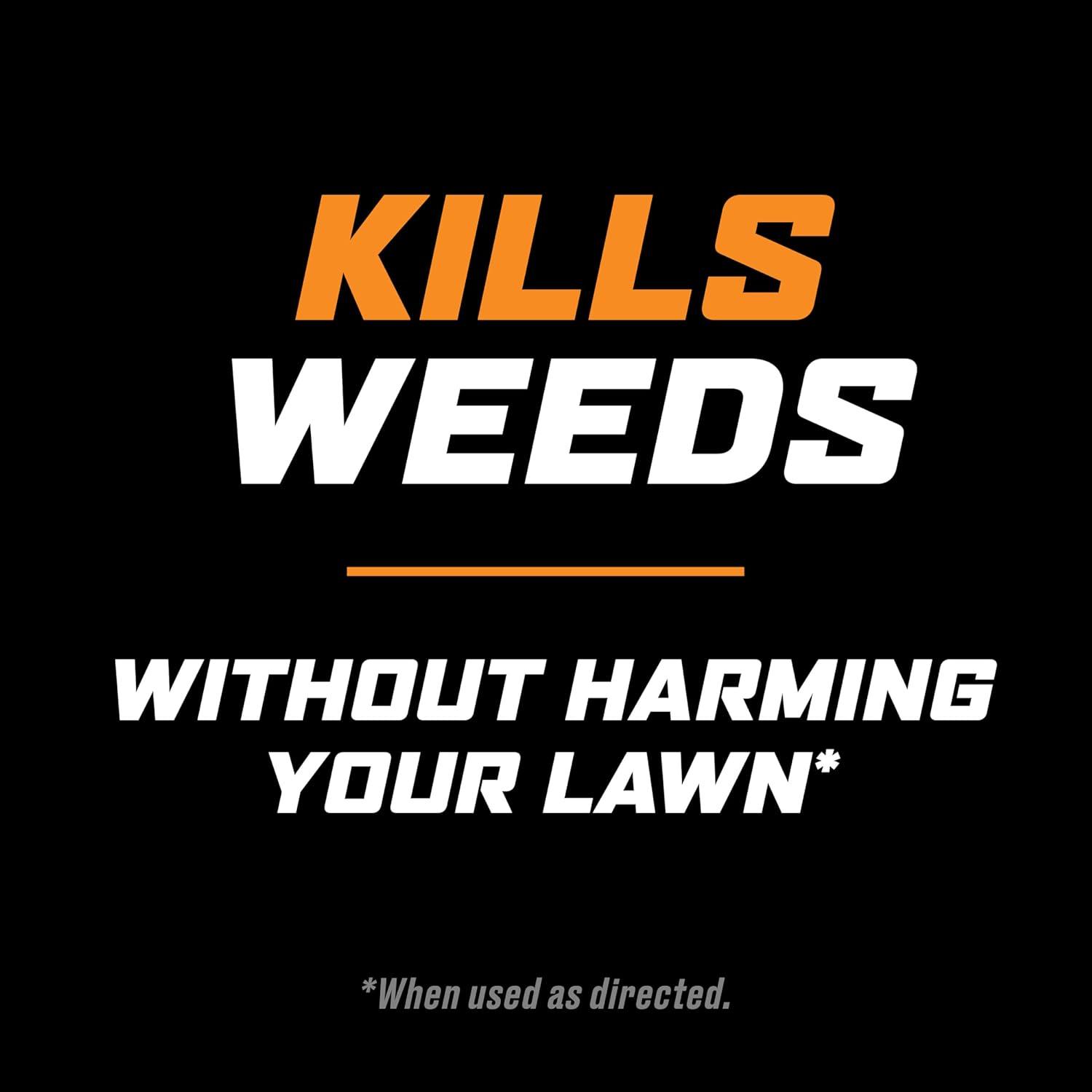 imageOrtho WeedClear Lawn Weed Killer ReadyToUse Refill Kills Crabgrass Dandelion and Clover 133 gal1Pack