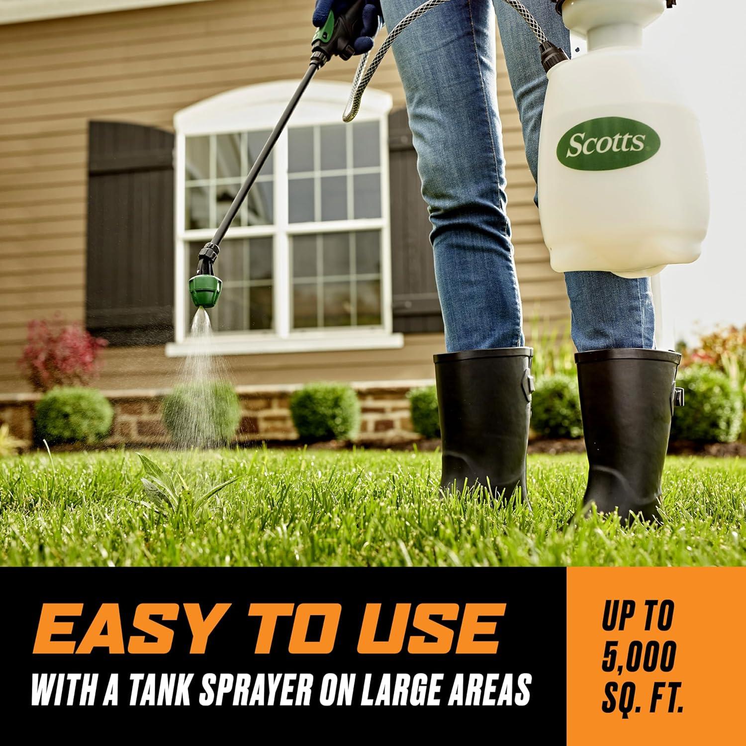 imageOrtho WeedClear Lawn Weed Killer ReadyToUse Refill Kills Crabgrass Dandelion and Clover 133 gal1Pack
