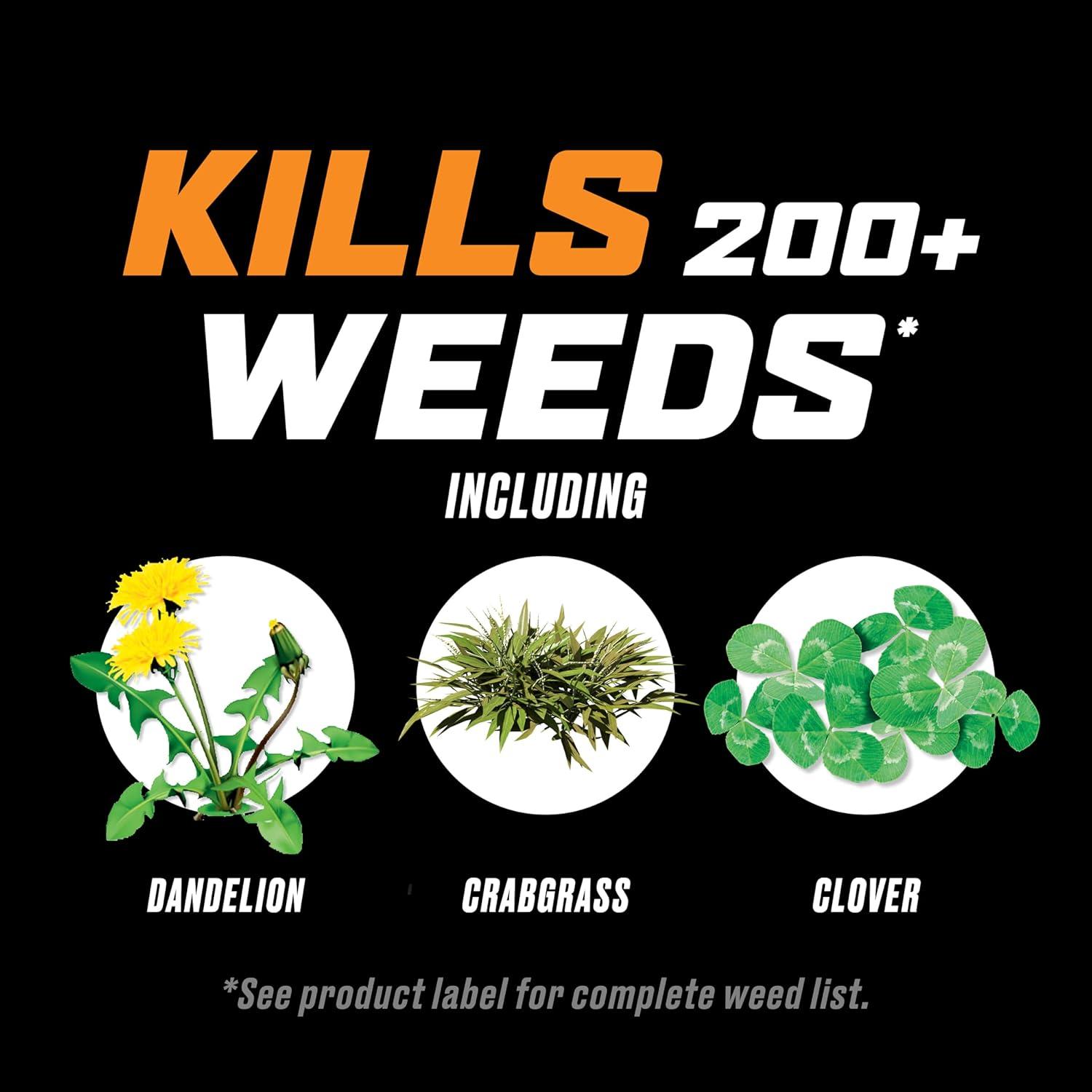 imageOrtho WeedClear Lawn Weed Killer ReadyToUse Refill Kills Crabgrass Dandelion and Clover 133 gal1Pack