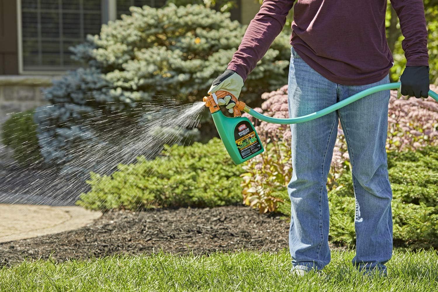 imageOrtho WeedClear Lawn Weed Killer ReadyToUse Refill Kills Crabgrass Dandelion and Clover 133 gal32 Fl Oz Pack of 2