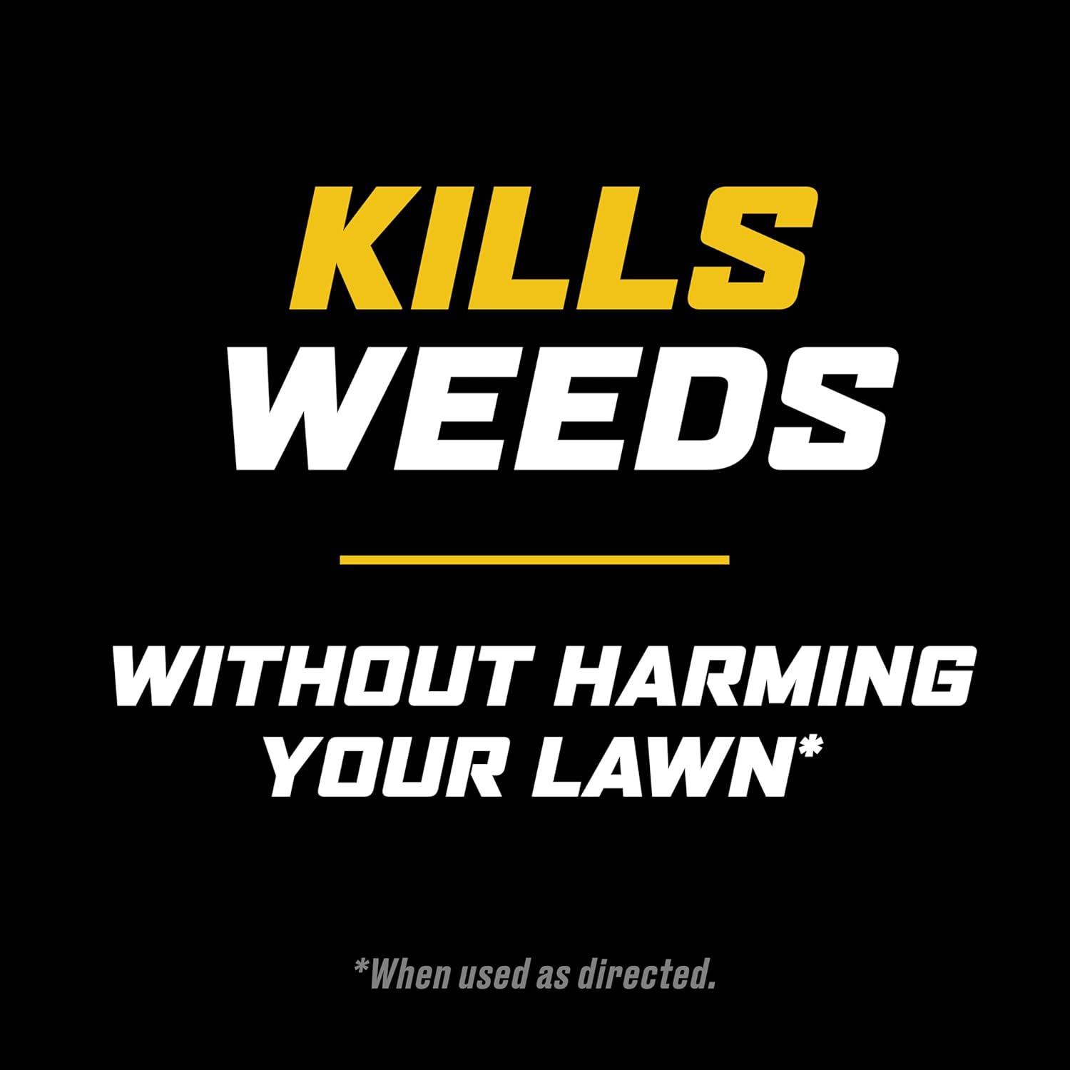 imageOrtho WeedClear Weed Killer for Lawns with Comfort Wand Kills More than 250 Weeds including Dandelion and Clover 1 gal32 oz 2 Pack