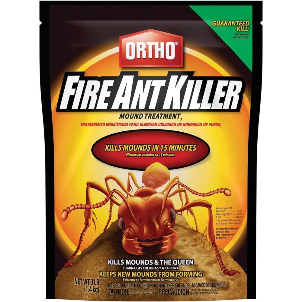 imageOrtho Fire Ant Killer Mound Treatment1 Kills Mounds and the Queen Use on Lawns Ornamentals and Flower Gardens 3 lb3 LB