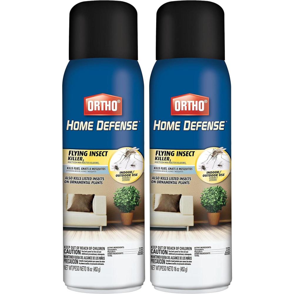 imageOrtho Home Defense Flying Insect Killer Aerosol 16 oz1 Count Pack of 2