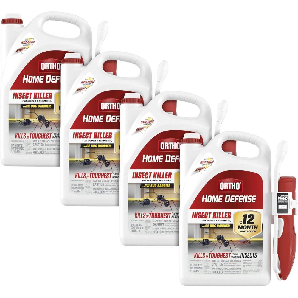 imageOrtho Home Defense Insect Killer for Indoor and Perimeter Refill2 Controls Ants Roaches Spiders and More 1 gal4Pack