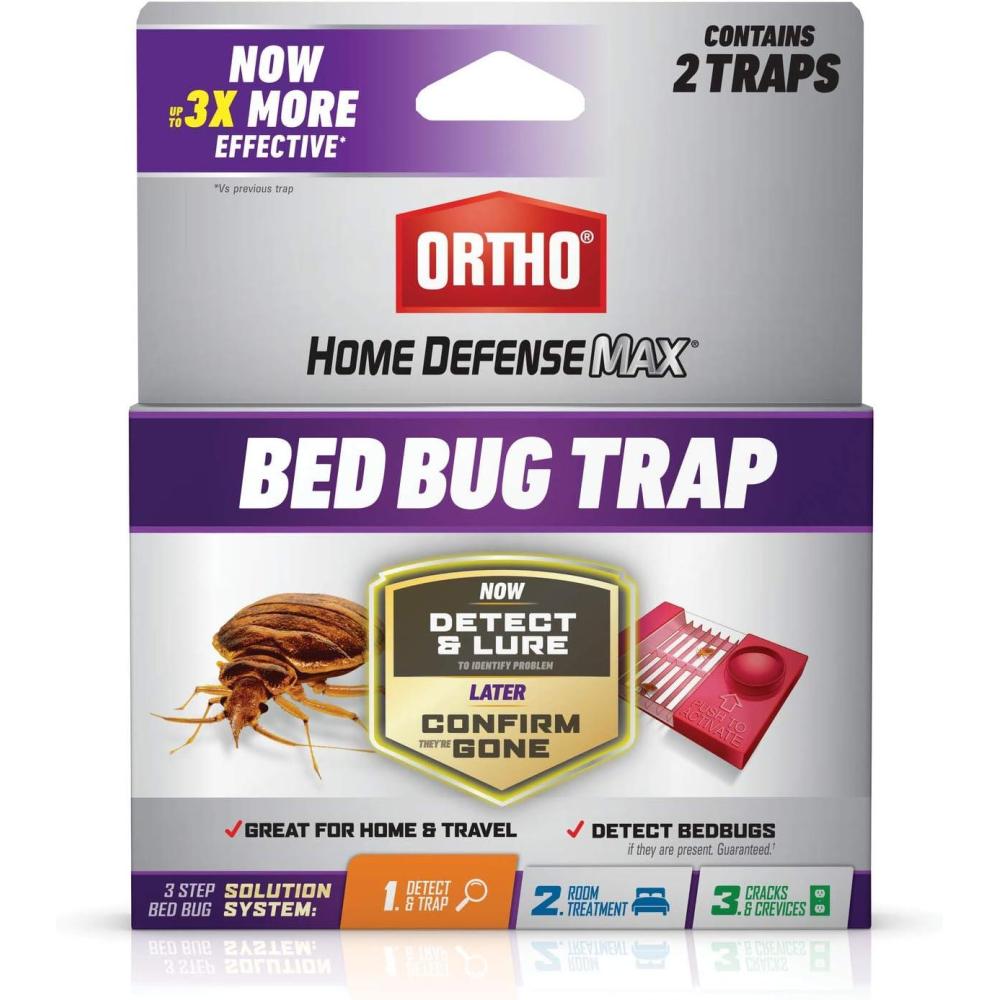 imageOrtho Home Defense Max Bed Bug Flea and Tick Killer with Comfort Wand Bed Bug Spray Kills Bed Bug Eggs Fleas and Ticks 1 gal1 Count Pack of 1