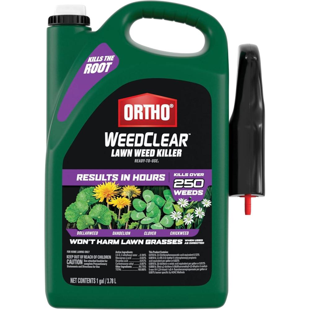 imageOrtho WeedClear Lawn Weed Killer Concentrate2 Kills Dandelion and Clover 32 fl OzTrigger